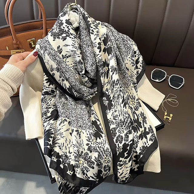 Turkish Brand - Quality Silk Scarf - Good Length & Width
