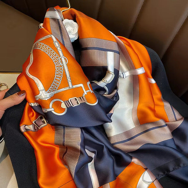Turkish Brand - Quality Silk Scarf - Good Length & Width