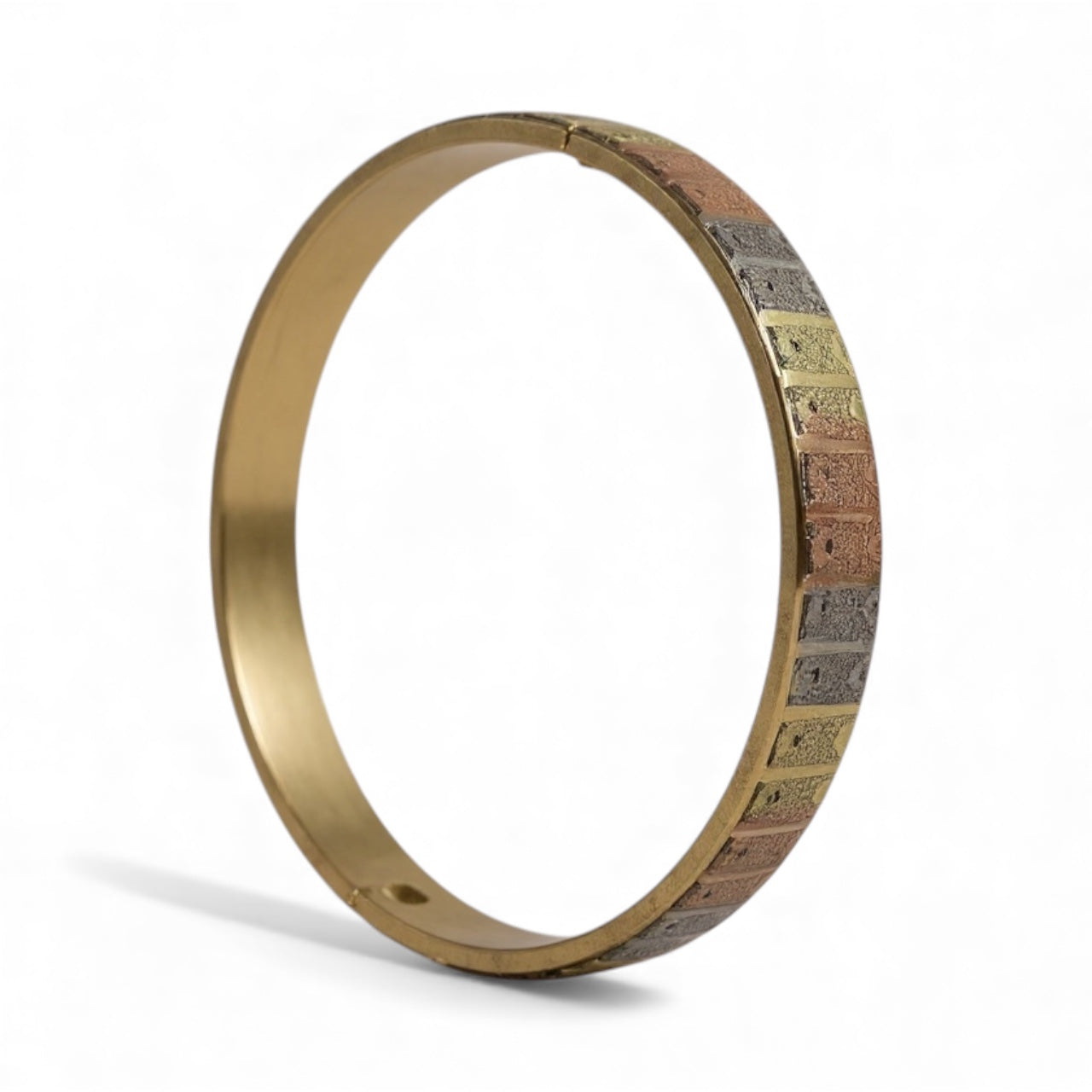 862233 - 6.67 Xuping Gold Bangles – Sparkling Crystal