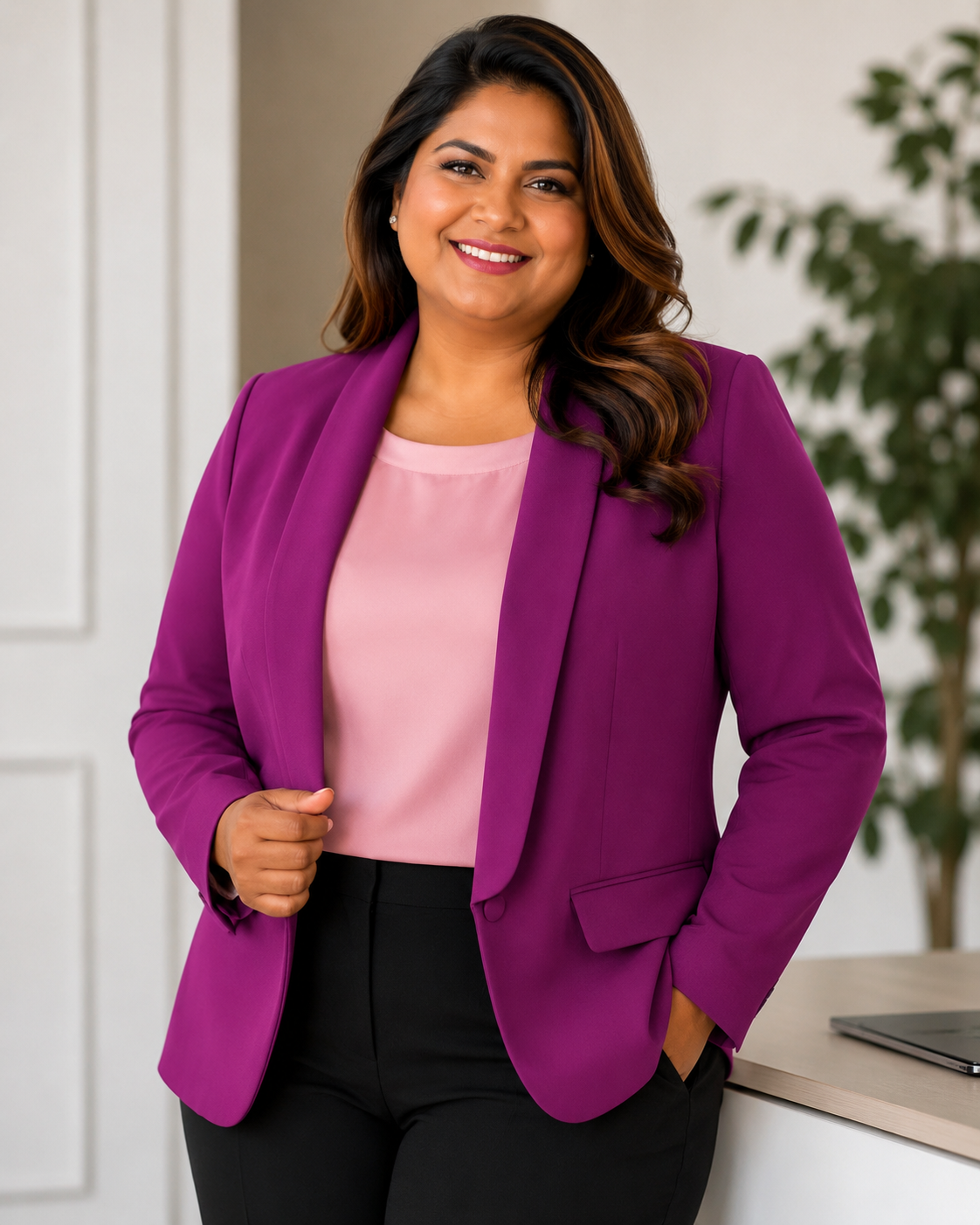 Blazer Corporate Prune Royale