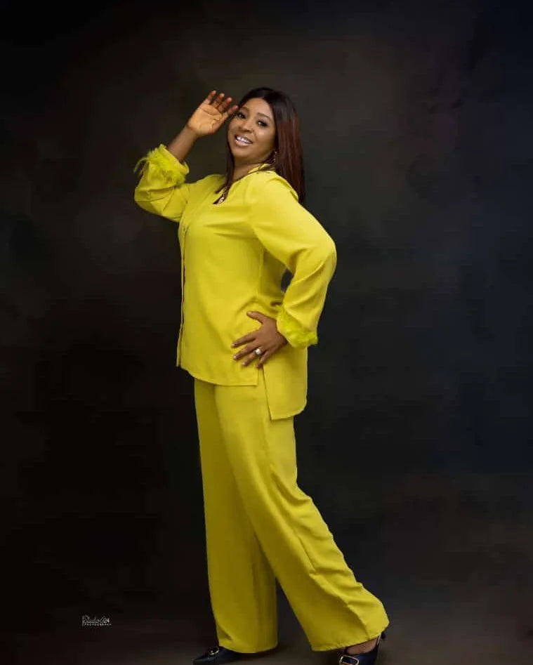High Grade Satin Fabric Two Pieces Set