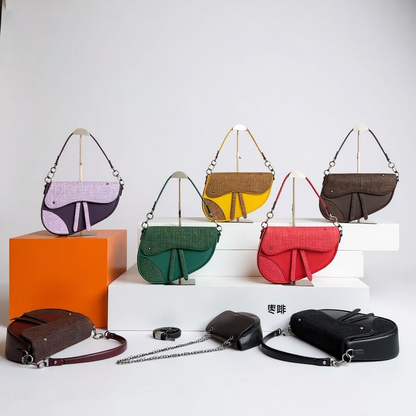 3283- Genuine Leather Luxury Bag