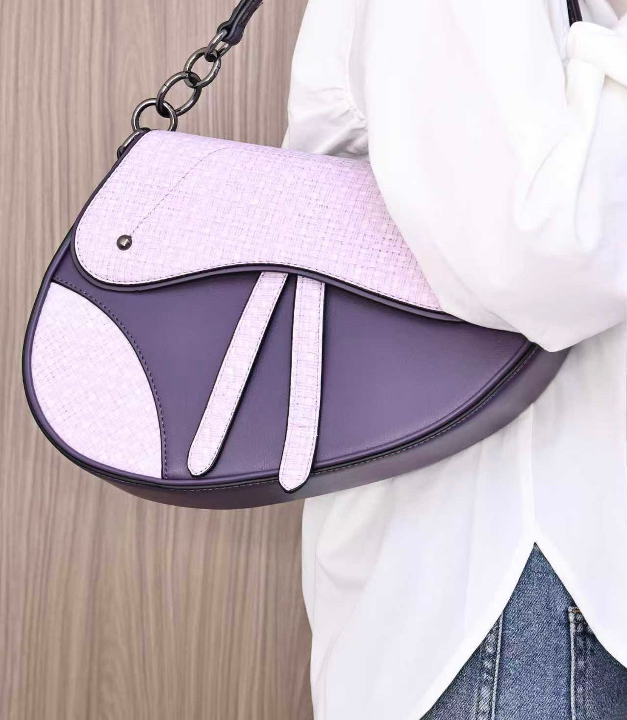 3283- Genuine Leather Luxury Bag