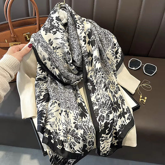Turkish Brand - Quality Silk Scarf - Good Length & Width