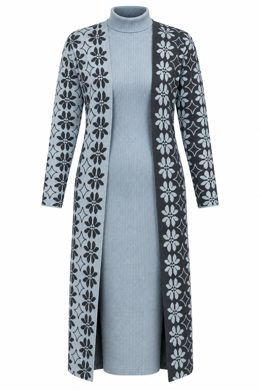 Jacket & Dress Set – Style Meets Warmth
