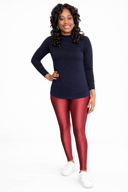 Luxury High-Shine Sculpting Leggings – BRZ