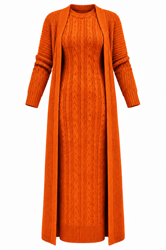 Knit Jacket Set – Style Meets Warmth