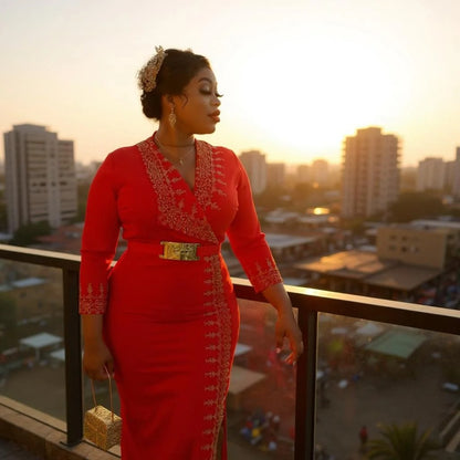 “Dusk to Dawn” – Embellished Glam Gown