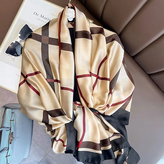 Turkish Brand - Quality Silk Scarf - Good Length & Width