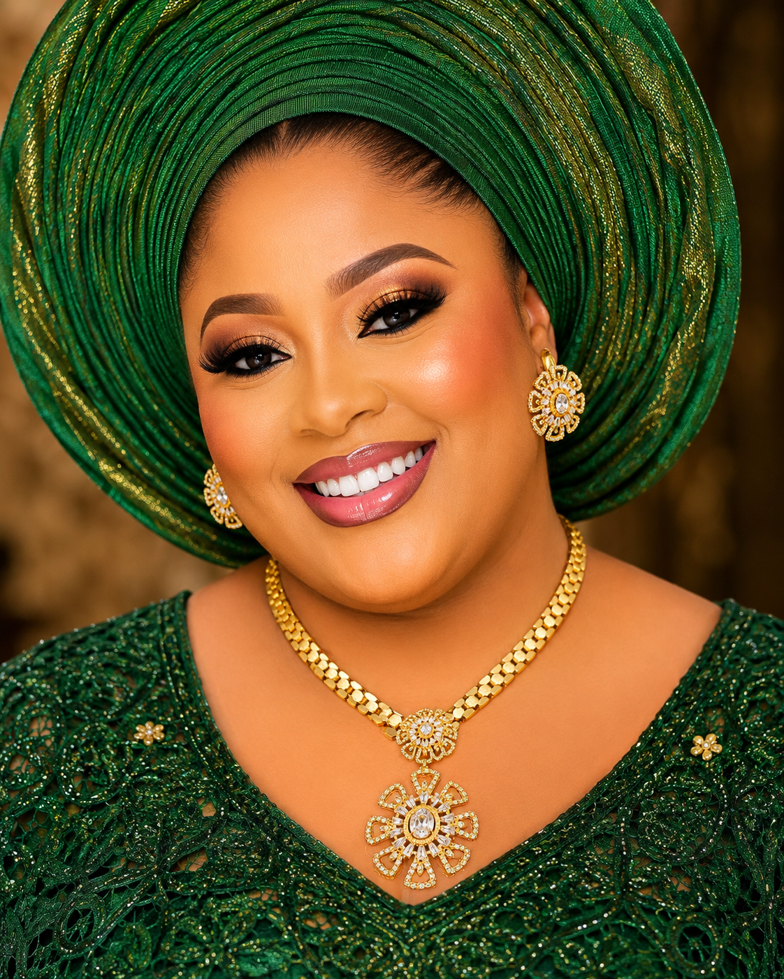Emerald Royale Crystal Jewelry Set