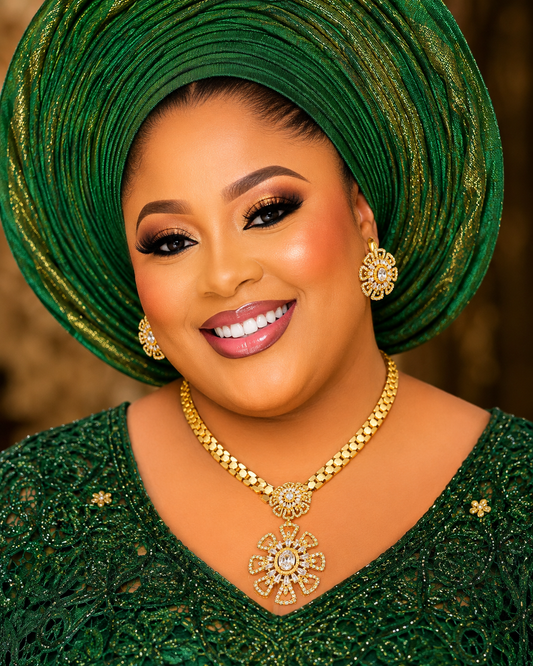 Emerald Royale Crystal Jewelry Set