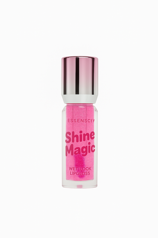 Crystal Clear Pink Lip Gloss - Shine Magic