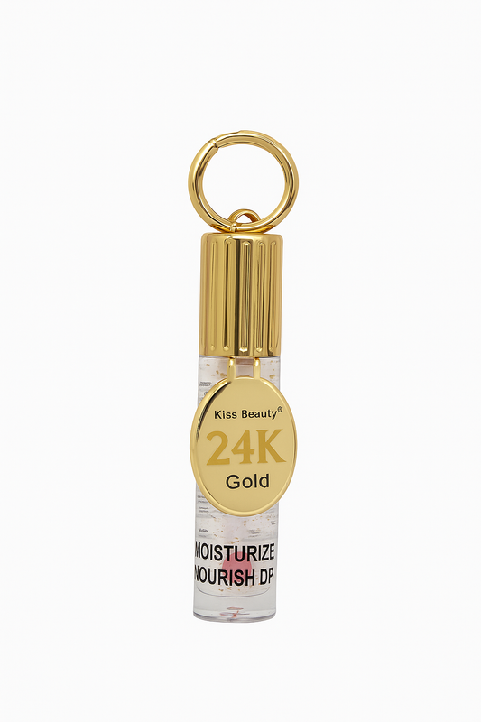 Crystal Clear Pink Lip Gloss - 24K