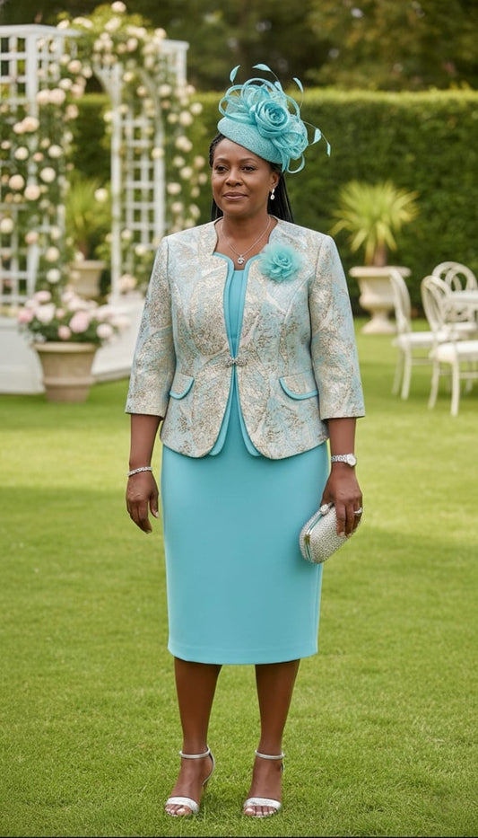 Latest Design  Floral Classic Suit Set