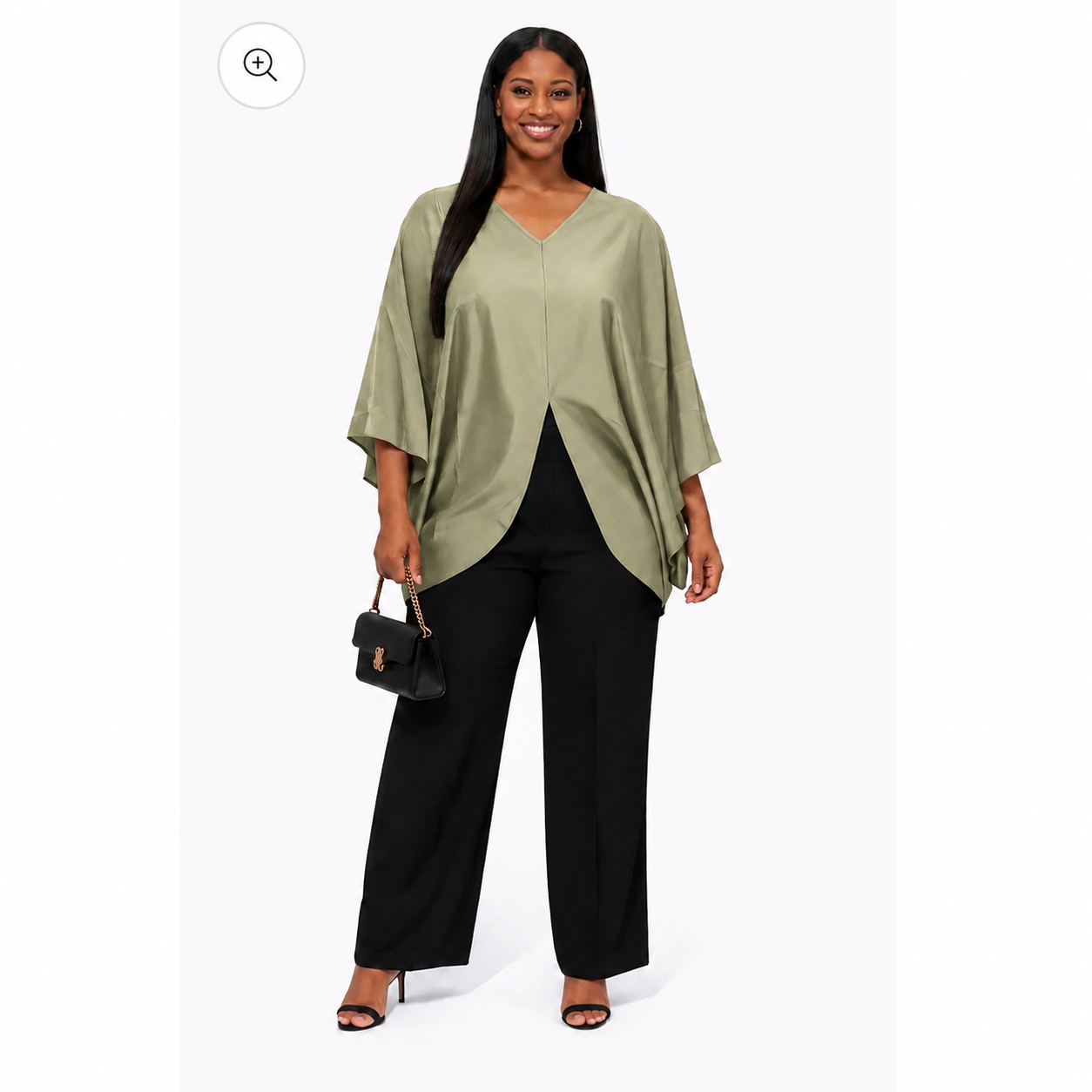 Elegant Everyday Blouse Top - Olive