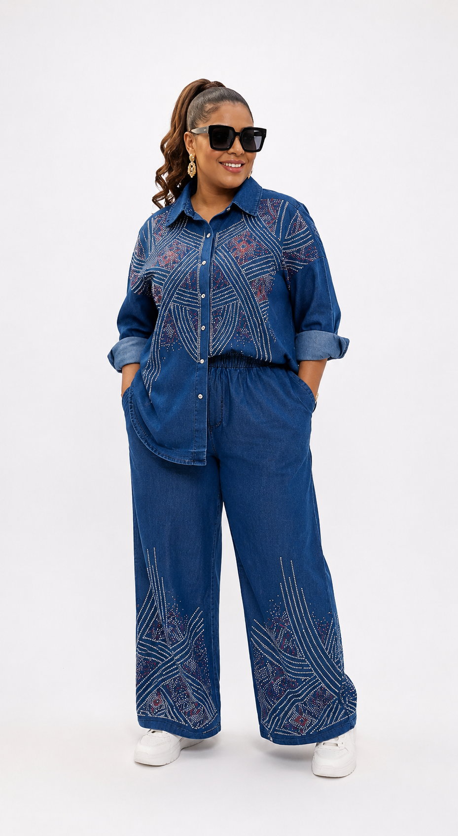Starlight Denim Two-Piece