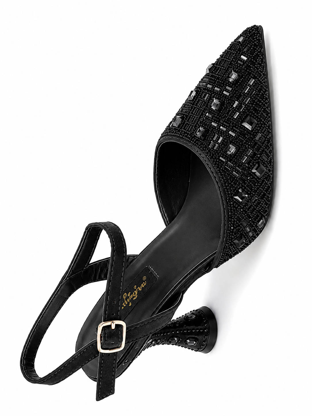 Italian Luxury Party Shoes 151 Black