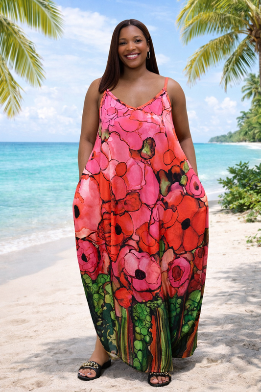 Tropical Vibe Maxi Dress