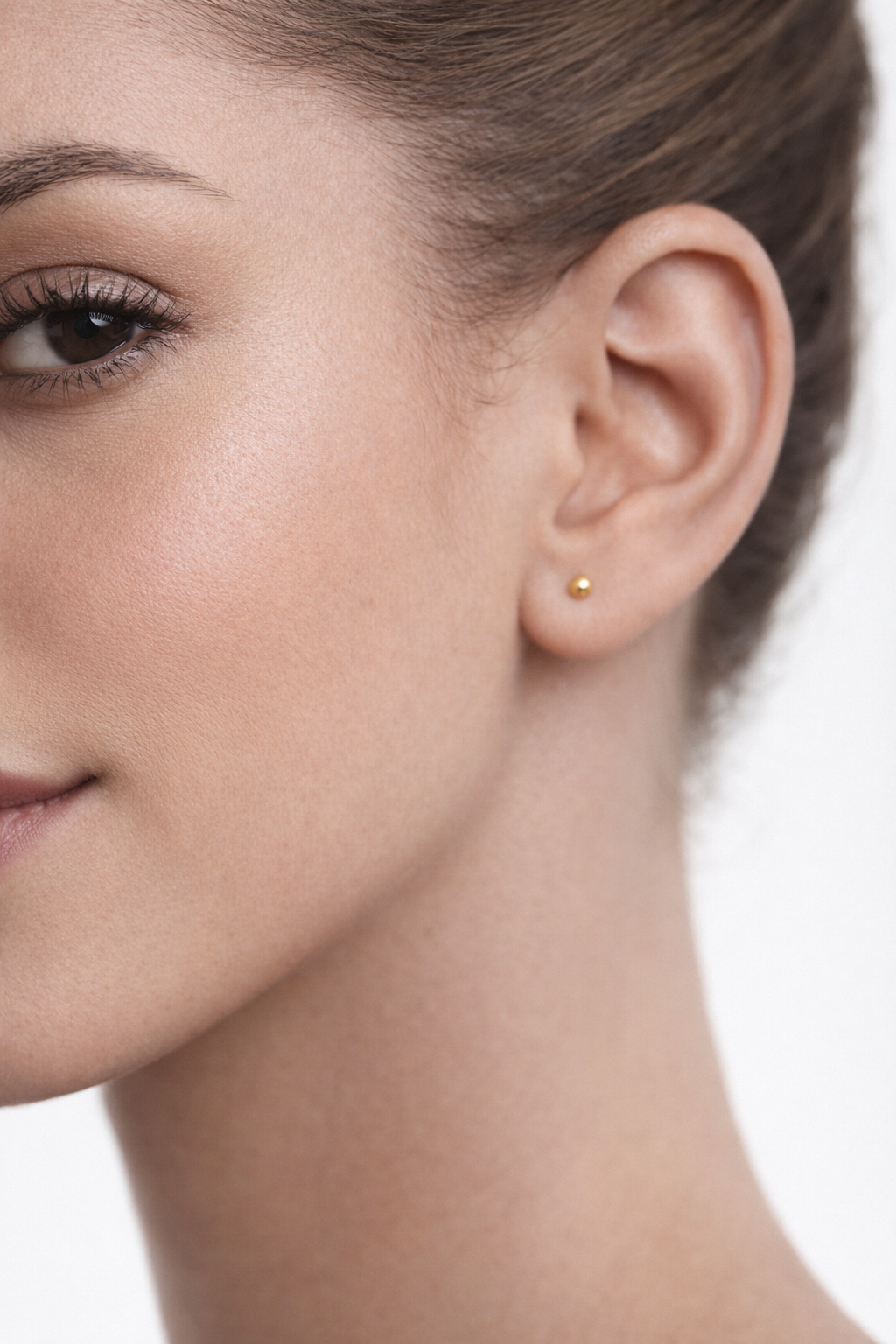 FT0002563-.5- Xuping Gold ear rings  – Sparkling Crystal