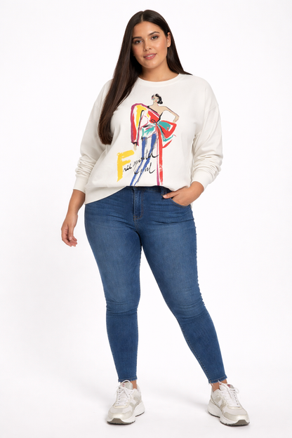 Graphic Sweatshirt – Artistic Statement Collection