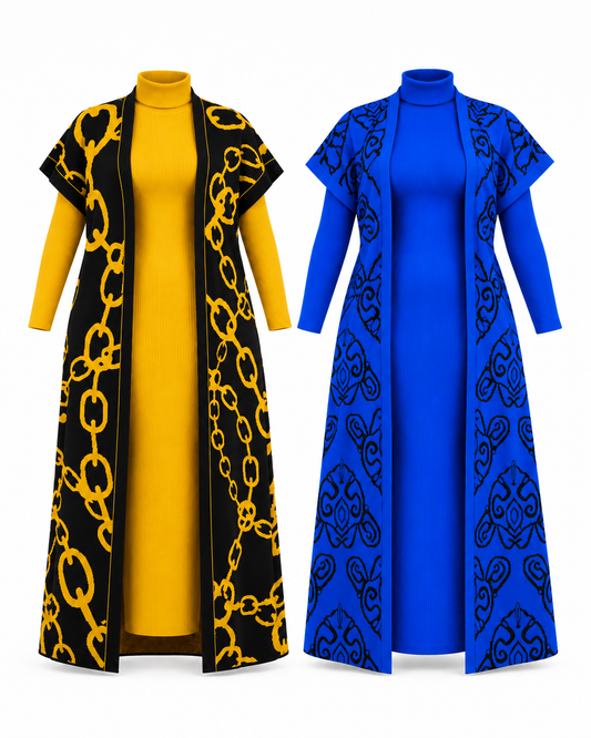 Combo Deal: Knit Sweater Dress