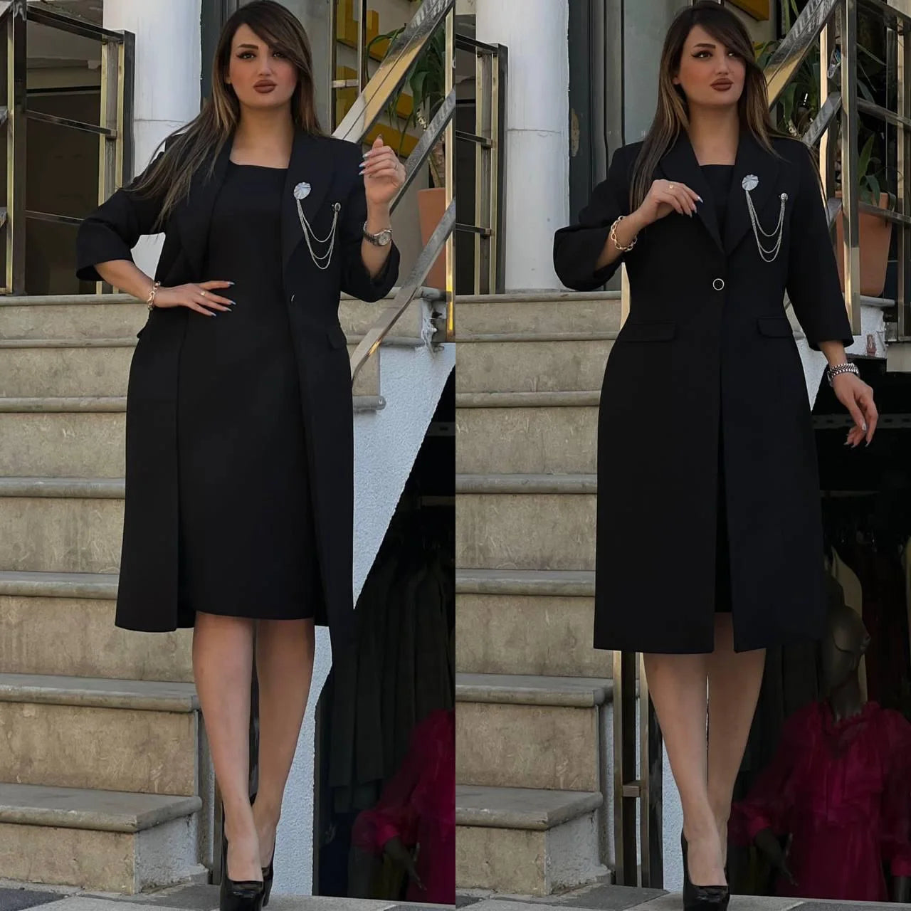 Corporate Dress & Suit Set – Power & Elegance