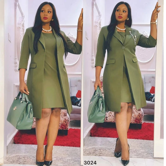 Corporate Dress & Suit Set – Power & Elegance